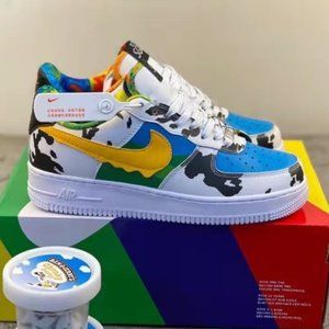 Ben & Jerry's × Nike Air force Low Pro QS Snerakers Shoes